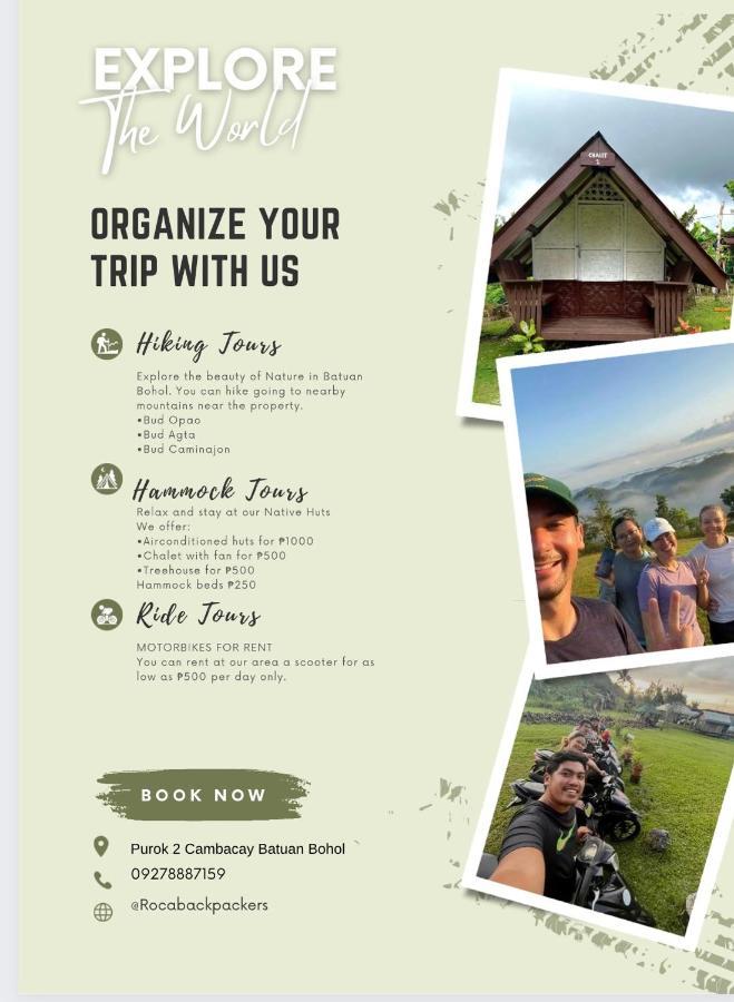 Roca'S Homestay Backpackers Chalet Batuan Экстерьер фото
